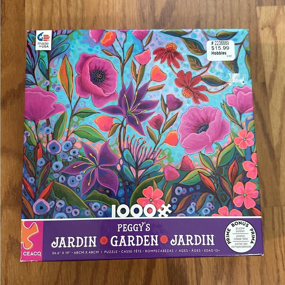 Peggy's Garden Puzzle 1000 Pieces